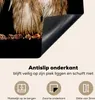 KitchenYeah© Herdabdeckplatte Eule - Vogel - Schwarz , Produktbild-Vorschau 4
