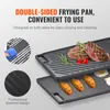 VEVOR Gusseisen Grillplatte BBQ Wendeplatte 425x246x16mm Produktbild-Vorschau 5