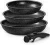 MICHELANGELO 3-teiliges Pfannen-Set, Produktbild-Vorschau 1