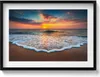 Sonnenuntergangslandschaft über dem Meer– Wandbild mit Produktbild-Vorschau 2