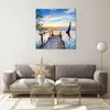 Bilder auf glas - Brücke See - 70x70cm - Glasbilder - Produktbild-Vorschau 7