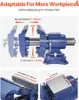 165mm Mehrzweck-Schraubstock aus robustem Sphäroguss - 360° Produktbild-Vorschau 7