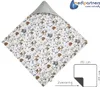 Kuscheldecke für babys, Einschlagdecke, Baumwolle, 85x85, Produktbild-Vorschau 3