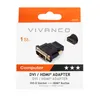 ViVanco™45488, DVI-D, HDMI, Čierna Náhľad obrázku produktu 3