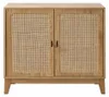 2-türiges Sideboard mit Rattan-Geflecht, B 80 cm – ALIA Produktbild-Vorschau 1