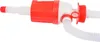 A close-up shot of a red and white hand pump, likely for fuel or liquids. Anteprima dell’immagine prodotto