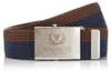 Herrengürtel 125 cm braun und marineblau Paolo Peruzzi Produktbild-Vorschau 1