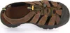 A single brown sandal is shown against a white background. Produktbild-Vorschau