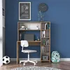 skye-decor, Schreibtisch Eiche, 113.2 x 141.8 x 40 cm, Produktbild-Vorschau 4