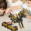 Children and an adult are interacting with a transforming toy robot that can change into a car. Náhled obrázku produktu