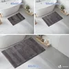 VOUNOT® 2er-Set Chenille Badematte Rutschfeste, Mikrofaser Produktbild-Vorschau 2