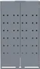 vidaXL Mülltonnenbox für 3 Tonnen Grau 207x79x117 cm Stahl Produktbild-Vorschau 5
