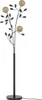 Lucande Stehleuchte Evory, 160 cm, 3-flg., schwarz/gold, G9 Produktbild-Vorschau 1