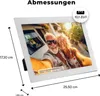 Denver PFF-1037 Digitaler WLAN-Bilderrahmen - 10.1" IPS Produktbild-Vorschau 6