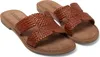 Lazamani Flor Damen Leder-Pantoletten Tan Größe 40 Produktbild-Vorschau 4