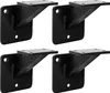 Four black metal handrail brackets are arranged in a two-by-two grid against a white background. Anteprima dell’immagine prodotto