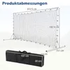COSTWAY Fußballtor für Kinder, 372,5 x 182,5 cm Produktbild-Vorschau 2