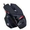 A black gaming mouse with red accents and branding. Podgląd zdjęcia produktu