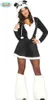 A woman wearing a panda costume. Produktbild-Vorschau