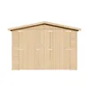 Holzgarage 15 m² − Abstellraum mit Fenstern − Produktbild-Vorschau 3