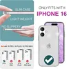 NALIA Glitzerhülle für iPhone 16 – Funkelndes Silikon Case Produktbild-Vorschau 4