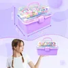 3000-teiliges DIY-Bastelset – Pompons, Pailletten, Produktbild-Vorschau 5