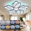 60W Tulpenform LED Deckenleuchte mit RGB Farbwechsel Lamp, Produktbild-Vorschau 3