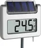A digital thermometer with a solar panel. Produktbild-Vorschau