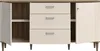 Forte LACETTI Kommode 120, moderne Kommode, Skandi Lamellen Produktbild-Vorschau 4