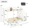 Poschodová posteľ pre deti, rozmery 90x200 alebo 120x200, Náhľad obrázku produktu 2