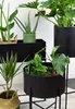 LOFT42 Flora Blumentopf rund - Metall - Schwarz -  Ø40 Produktbild-Vorschau 5