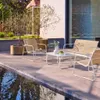 sweeek - Gartenlounge aus Metall und Textilene für 4 Produktbild-Vorschau 2