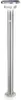 A silver solar-powered garden light on a white background. Produktbild-Vorschau