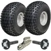 22x11.00-8 Knobby ATV Quad Trailer Kit, kolesá 40x40 Osy Náhľad obrázku produktu 1