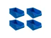 SuperSparSet 4x Blaue Sichtlagerbox 5.0 | HxBxT 20x30x50cm Produktbild-Vorschau 3