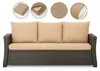 Kussens voor tuinbank - Zitkussen 160x60x7, rugleuning Productafbeelding-voorbeeld 11