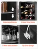 Armoire à vin VEVOR avec supports à verres, buffet-vitrine Voir les images du produit 6