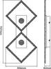 BRILLIANT moderne LED Deckenleuchte WOODBRIDGE | 2er Spot Produktbild-Vorschau 6