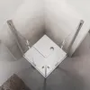 Falttür Duschkabine 90x90x185cm Eckeinstieg Duschabtrennung Produktbild-Vorschau 2