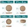 Durchmesser 26 cm Essteller, Durchmesser 21cm Dessertteller, 1140ML Suppenteller, 720ML Schale Náhled obrázku produktu