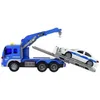 Camion Dépanneuse avec grue Voiture de police Voir les images du produit 11
