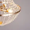 Kronleuchter, Kristall Licht Luxus Eisen Kronleuchter E14 Produktbild-Vorschau 7
