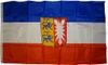 Bandiera Schleswig-Holstein 90 x 150 cm con 2 occhielli Anteprima dell’immagine prodotto 1