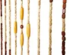 Türvorhang Vorhang mit Holzperlen Handarbeit 90x180cm Nr:03 Produktbild-Vorschau 2