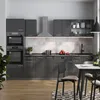 Küchenzeile Vicco R-Line Anthrazit Hochglanz 300 cm mit Produktbild-Vorschau 5