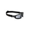 A pair of black protective goggles with a black strap, shown against a white background. Produktbild-Vorschau