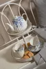 Clayre & Eef Tasse 330 ml Blau Porzellan Blumen Anteprima dell’immagine prodotto 7