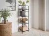 MIRJAN24 Metallregal Zobez, Standregal mit 4 Produktbild-Vorschau 3