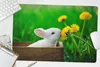 MuchoWow® Schreibtischunterlage Kaninchen - Löwenzahn - Produktbild-Vorschau 5