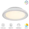Braytron Deckenventilator mit LED Beleuchtung 24W Weiß Produktbild-Vorschau 1